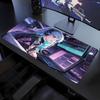 Cyber Urban Anime Waifu Art NonSlip Rubber Mouse Pad For Accurate Mouse Control Gaming Laptop Desktop Leisure Sessions