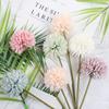 3PCS Hydrangea Artificial Flowers Fake Dandelions Bouquet Wedding Decoration Home Room Decor DIY Pompon Bridal Accessories