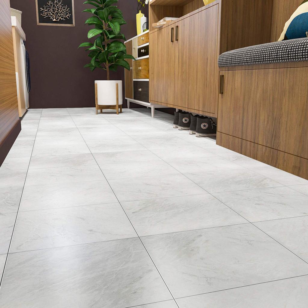 VEELIKE Floor Floor Flooring Floor Marble Remake Floor No Adhesive Just Put It DIY Stain Pet Set of 12 Sheet, Tile, Sheet, Tile, Sheet, Sheet,