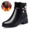 Winter Women Boots for Women Boots Keep Warm Ankle Boots Low Heels Women Winter Shoes Boots Plus Size 35-43