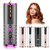 Cordless Auto Hair Curler, Curling Iron With LCD Display And Adjustable Temperature, Portable USB Rechargeable Hair Curler
