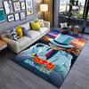 Detective Conan Themed Carpet Suitable As a Non-slip Mat for the Living Room or Bedroom Sofa