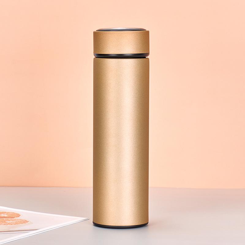 Термос из нержавеющей стали 304, двойная прямая чашка, подарочная чашка для рекламы и бизнеса