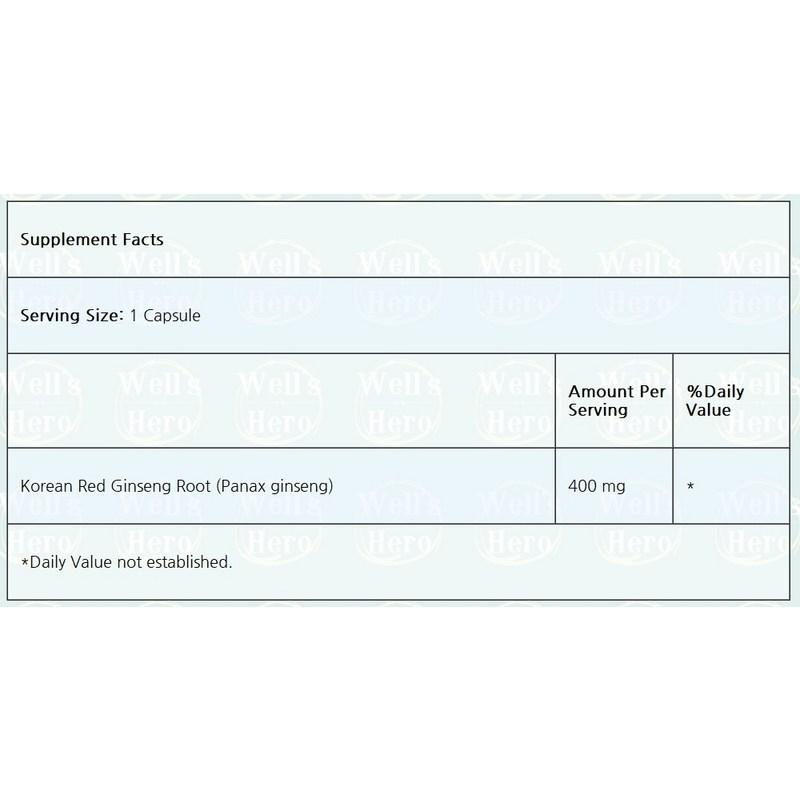 Swanson Korean Red Ginseng Root 400mg 90 Tablets, 90 Tablets, 1 Unit