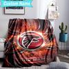 Custom Name Blanket Atlanta-Falcons Rise Up Blanket Bedding Blanket for Travel, Camping, Living Rooms, Offices, Sofas, Fan Christmas gift