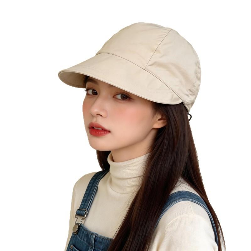 Ruth sunscreen hat women's summer sun hat UV protection breathable bucket hat fashion versatile sun hat