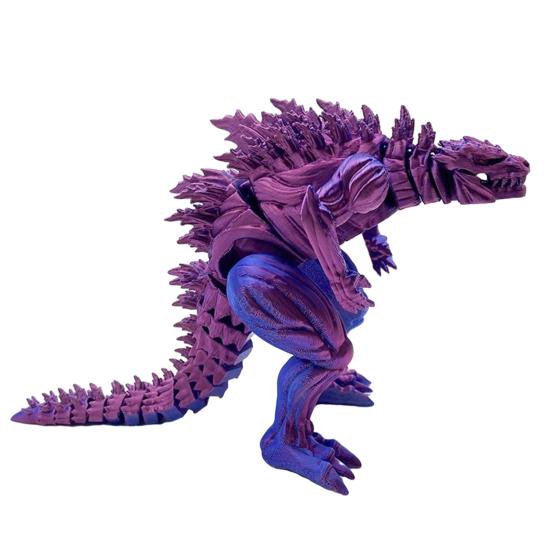 3D-печатный динозавр, шарнирная модель динозавра, гибкая игрушка-динозавр для снятия стресса, декор для домашнего офиса