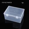 Square Storage Box Plastic Small Items Case Portable Fishing Tools Accessories  Power Tools Holder