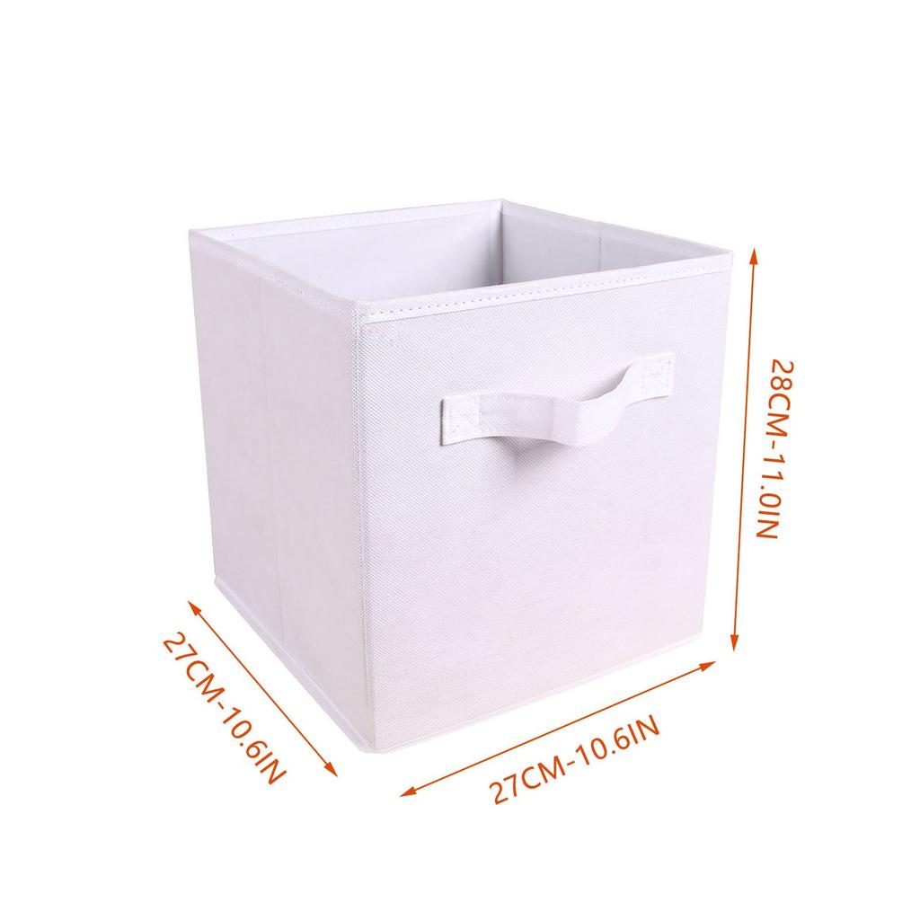 Square Foldable Storage Bins Organization and Storage Closet Organizer Storage