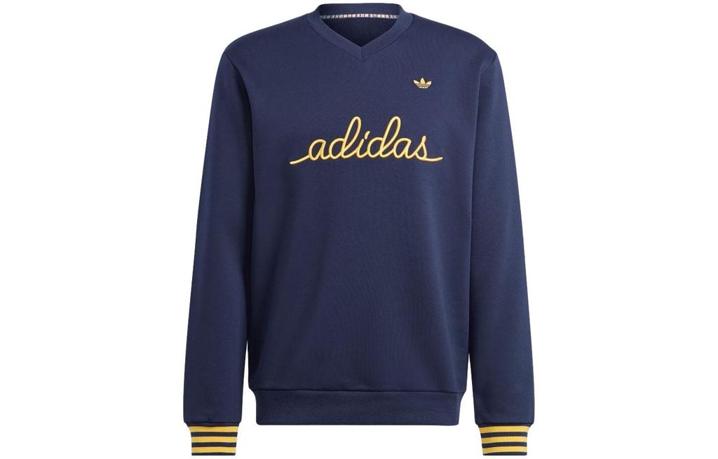 adidas Свитшот мужской Originals Сине-черный IR7596