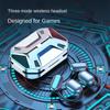 Новая беспроводная Bluetooth-гарнитура Mech Wind с подвесным ушным креплением, количество дыхательного света, черные технологические игровые наушники