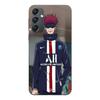 Phone Case - MANIACASE - Samsung Galaxy A34 - Silicone - Soft - Paris Saint Germain Anime
