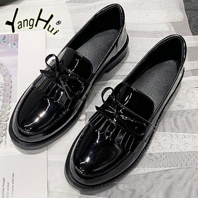 Водонепроницаемые туфли на платформе из искусственной кожи с бабочкой, аксессуары, туфли-лодочки Mary Janes для женщин, 2024, новая мода, весна-осень