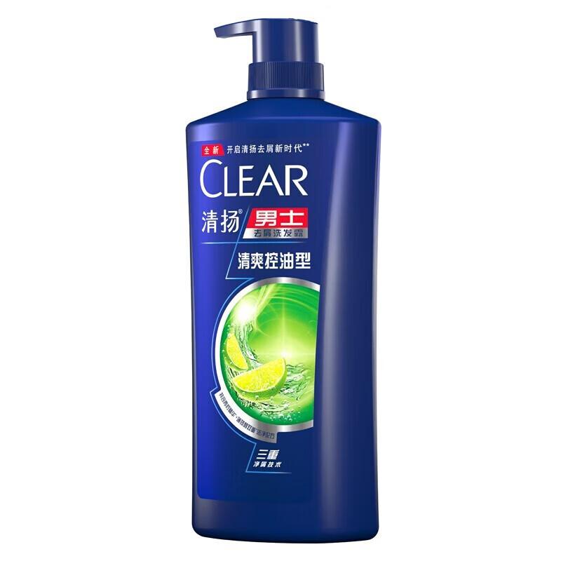 Шампунь Clear Men Освежающий против перхоти с контролем жирности 1000 г