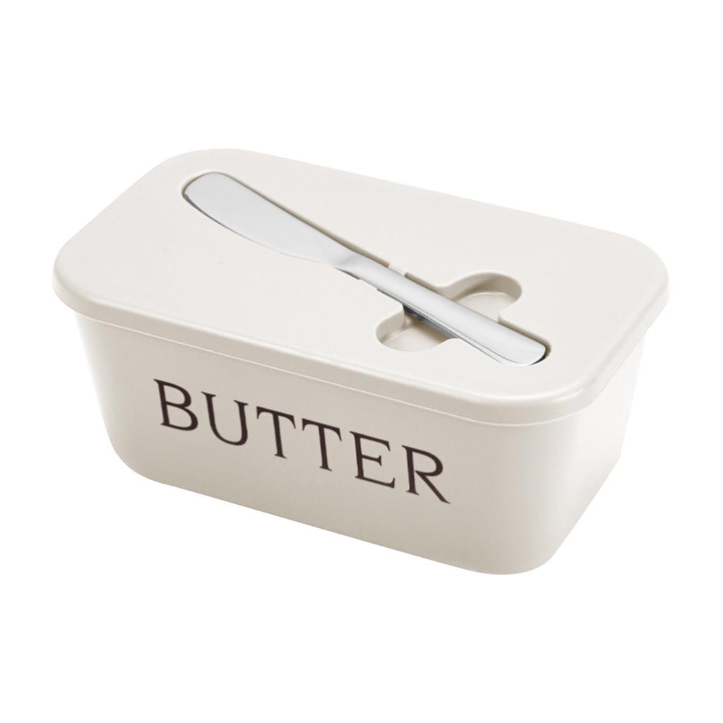 Большая вместительная коробка для масла, коробка для хранения сыра с ножами