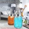 Крышка дозатора мыла Mason Jar с помпой из нержавеющей стали, герметичная крышка-помпа для дозатора мыла, замена для ванной комнаты