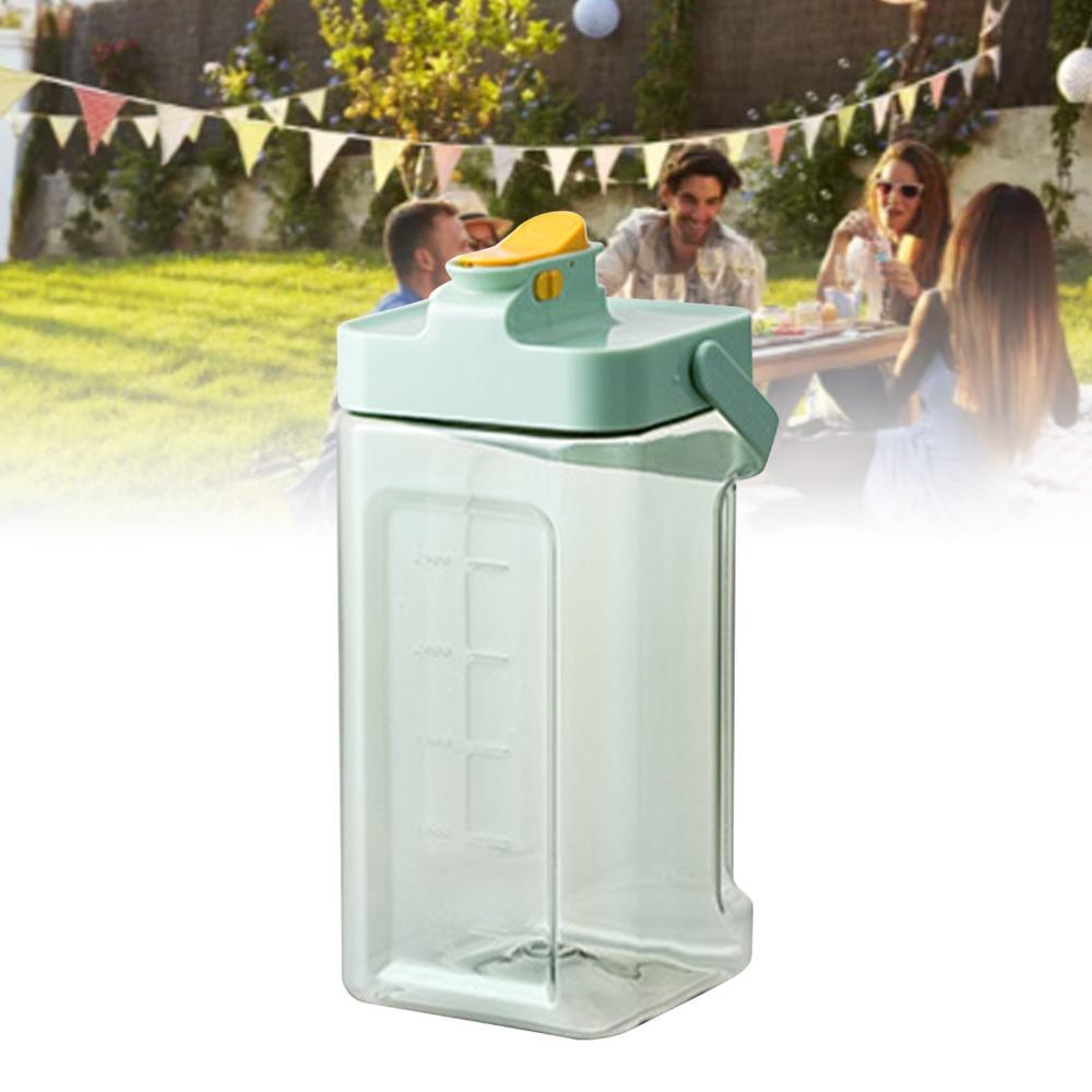 2 Pcs With Faucet Fridge Cold Kettle 3.5L Juice Container Durable Cold Water Bottle  For Home