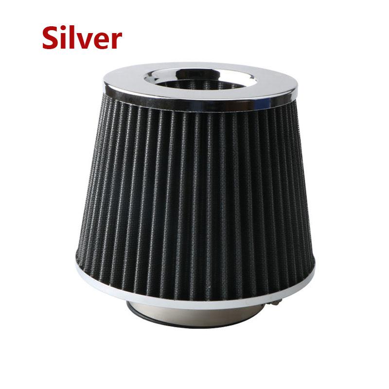 Hot sale Induction Kit Car Air Filters Cold Air Intake Filter High Flow Universal Sport Power Mesh Cone 76MM Car Accessories