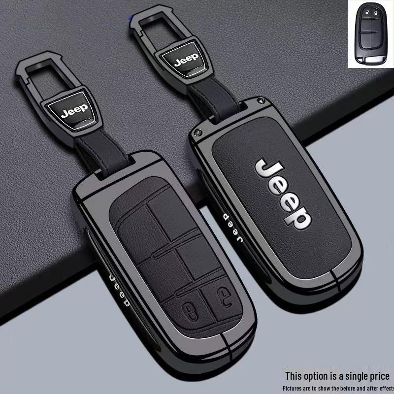 Чехол для ключа для Jeep Grand Cherokee, Compass, Patriot, Commander и Cherokee