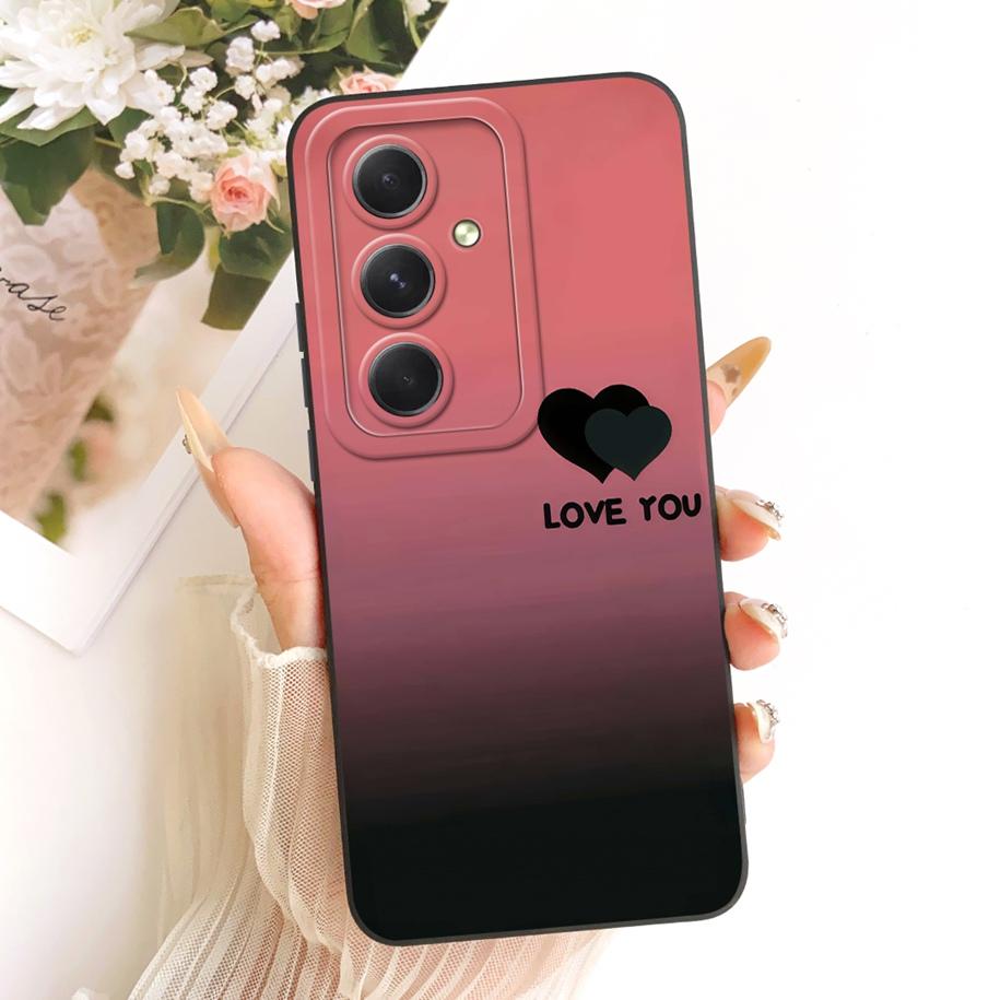 For Samsung Galaxy A24 4G Case SM-A245F Popular Flower Soft Protection Cover For Samsung A14 A34 A54 5G A546B A346B A146B Bumper