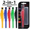 Набор столярных карандашей с длинным грифелем Набор карандашей для плотника Принадлежности для плотников и инженеров
