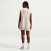 Women's Nike T Shirts Women's Ecru Crew Neck Moderate