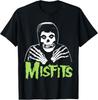 Misfits – Cross Hands Green Skull Black T-Shirt