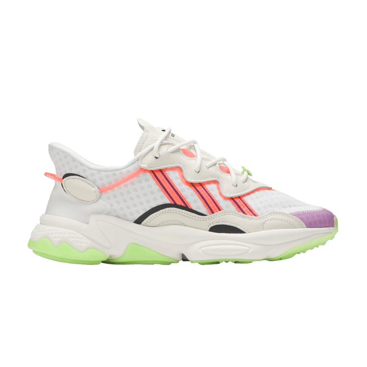 Men's Sneakers adidas Ozweego Chaos Off White/Signal Green/Glory Purple