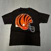 Винтажная футболка с графическим изображением большого шлема Cincinnati Bengals 1995 года, одинарный шов