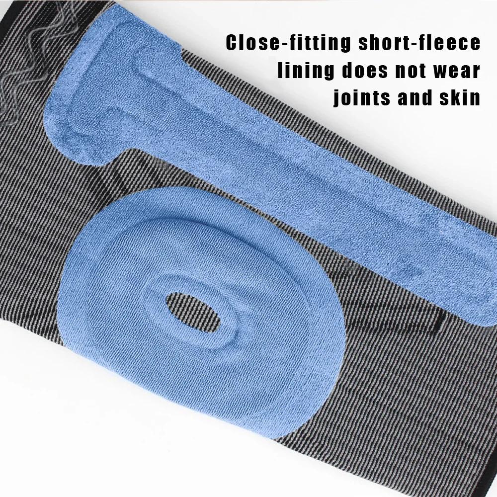 1 Piece Compression Knee Brace Patella Stabilizer Women Mens Knee Support Sports Knee Brace Basketball