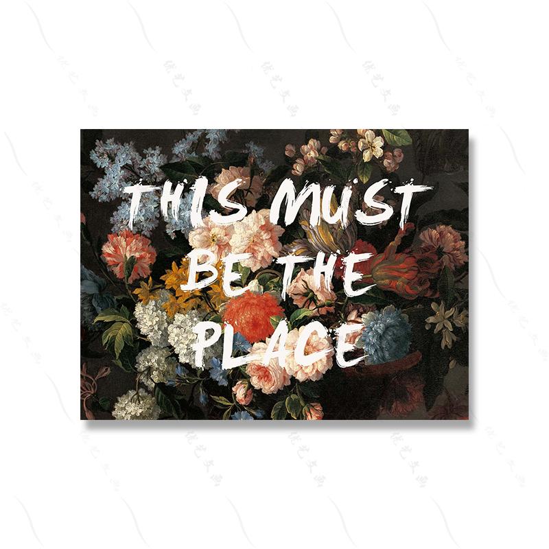 Retro Lyrics Quote Poster Print Gallery Art Wall Woman Living Room Decor Unframed Girl Vintage Literature Home Canvas Painting