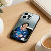 Чехол для телефона "Накал страстей" для iPhone 17, 16, 15, 14, 13, 12 Plus, Max Мягкий силиконовый черный чехол