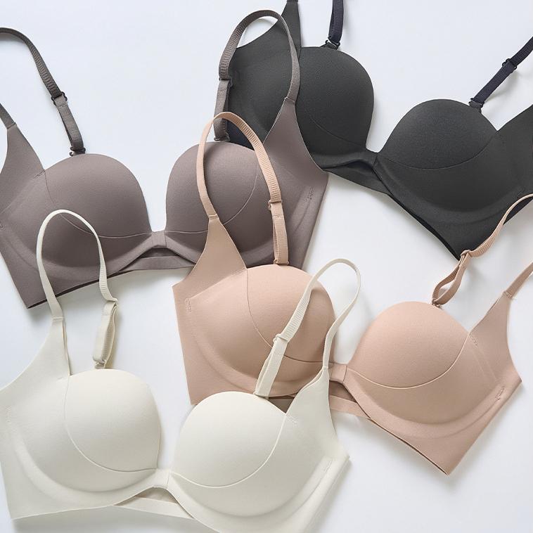 Бесшовный бюстгальтер для женщин, собирающий и поддерживающий, невидимый бюстгальтер, удобный бюстгальтер-жилет с U-образной спинкой
