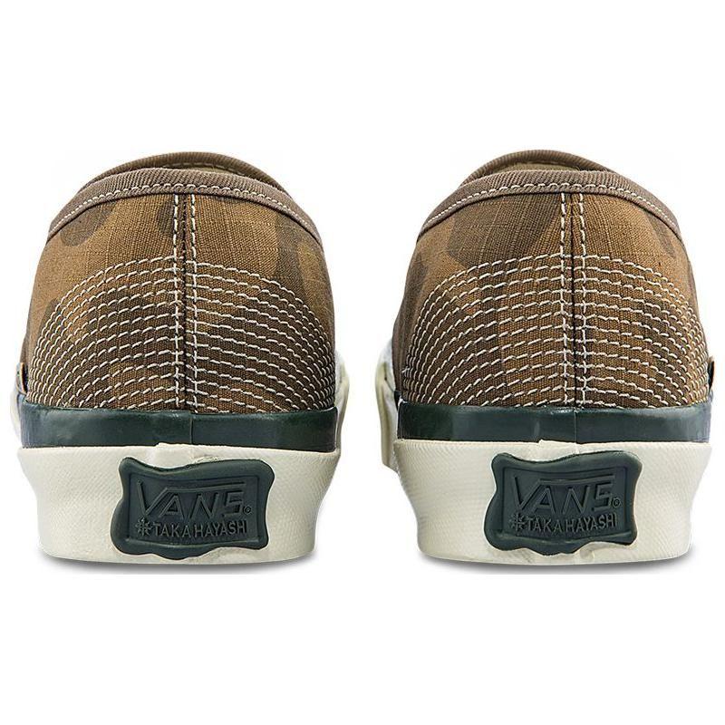 Vans Taka Hayashi X  Style 48 LX Slip-On Durable Lightweight Low-Top Skate Shoes Unisex Sneaker Brown Camouflage VN0A5FC5BRO