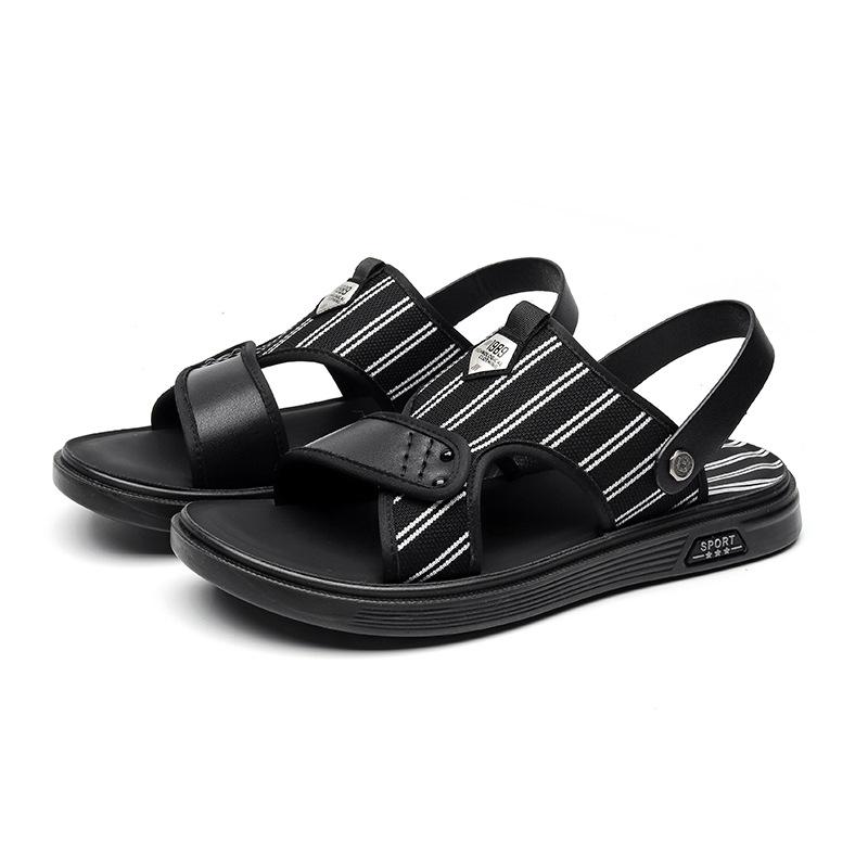 Сандалии мужские летние износостойкие спортивные высокого класса римские интернет-знаменитости носят пляжные тапочки на работу 611-К