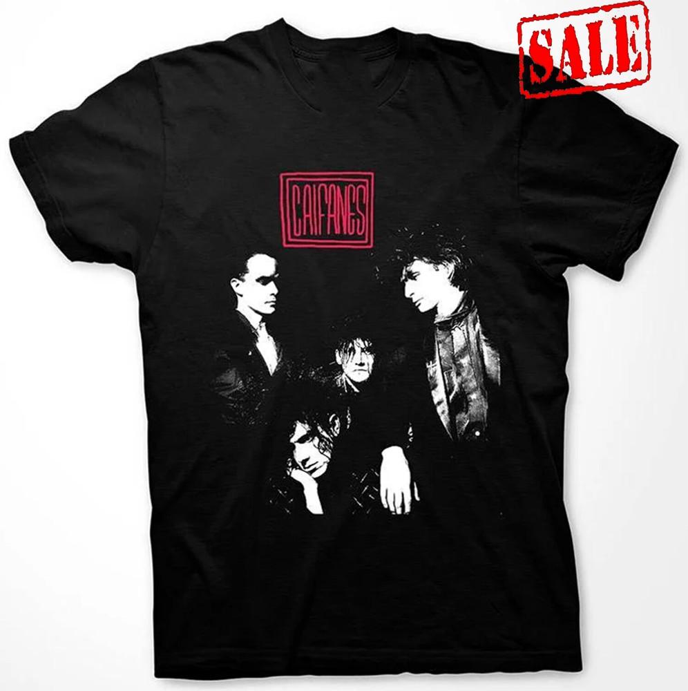 Футболка Caifanes Размер S -5XL Черная Группа Хлопок Мужская Унисекс Футболка