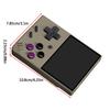Mini Plus Handheld Game Console Mini+ 3.5-inch IPS Screen  Grey with 128GB TF Card