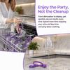 4PCS Heat Resistant Wine Glass Holder Silicone Wine Glass Hanger Stemware Holder  Dishwasher Rack