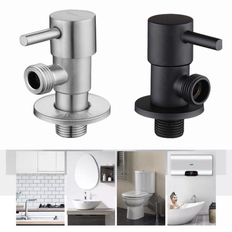 Латунный внешняя резьба G1/2 с переключателем, кран для ванны, настенный медный угловой клапан, аксессуары для ванной комнаты, балкона