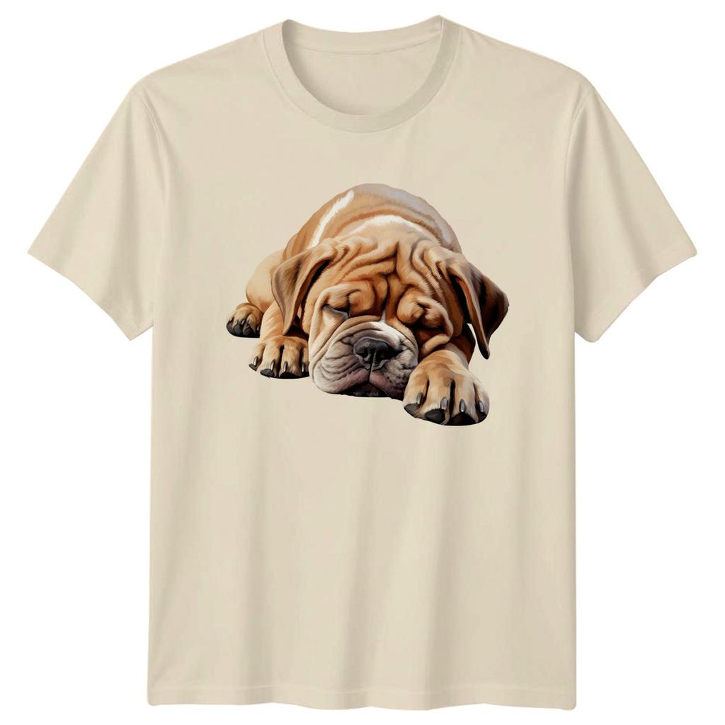 Sleeping Dog Design Dogs Animals Unisexs TShirt Unisexs Tee Graphic Unisex Top