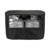 RVs Trailer Propane Cover Replacement Waterproof Covers Fit 20LB/30LB DualPropane for Trailer Black