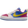 Nike Court Borough Low Recraft GS Sweet Beet Comet Blue Citron Kids Sneakers Multi-Color Soft-Pearl Bright-Citron IM2181-633