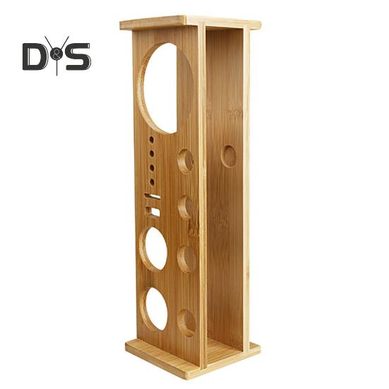 Держатель для набора барменских инструментов, держатель для набора шейкеров, большая вместимость, универсальная многоцелевая деревянная стойка для хранения барменских инструментов