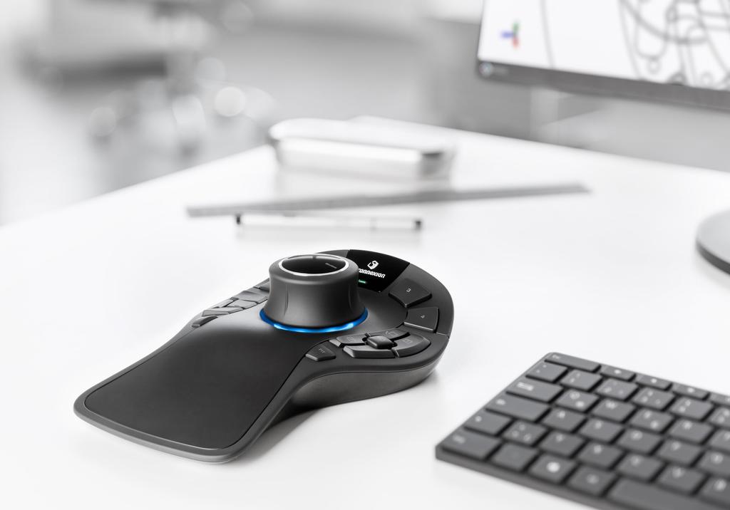 3Dconnexion CAD Mouse SpaceMouse Pro Wireless SMPW (3DX-700119)