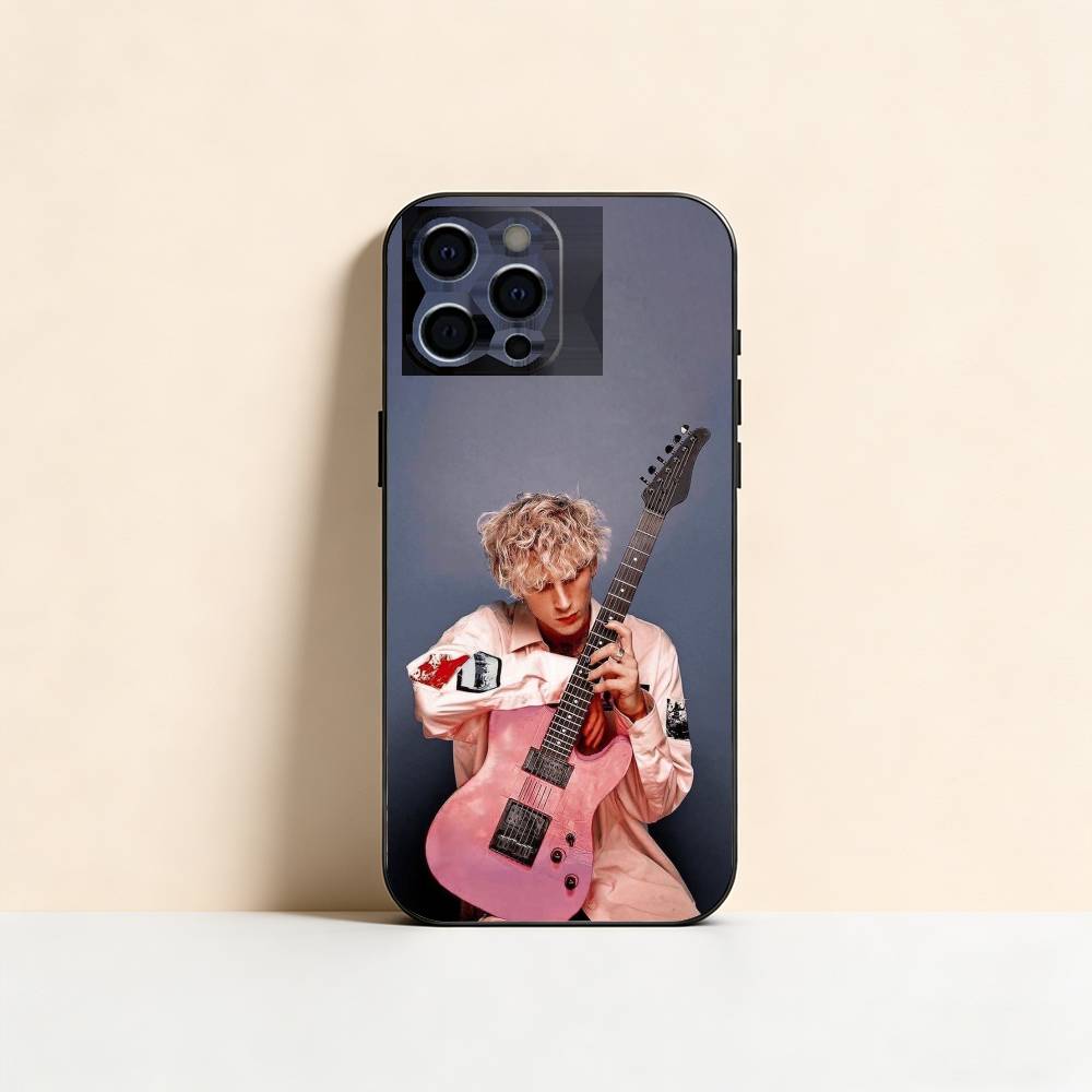 Чехол для телефона MGK Machine Gun K-Kelly Силиконовый Мягкий Для IPhone 17 16 15 14 13 12 11 X XR Plus Pro Max Plus