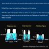 High-Quality Car Blade Fuses, Zinc Alloy, 2A-40A (Medium, Small, Mini)