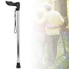 Aluminium Alloy Lightweight Telescopic Adjustable Elderly Walking Stick Anti Skid Simple