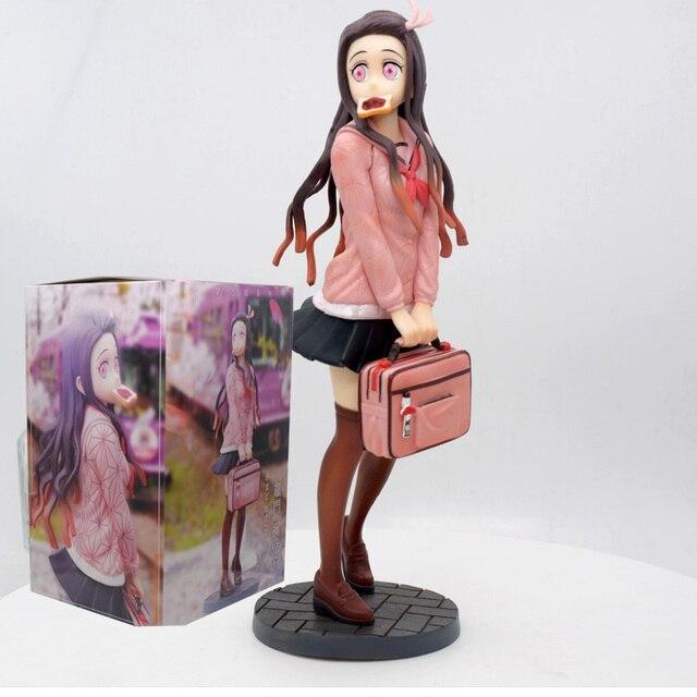 25 см аниме фигурка убийцы демонов Канродзи Мицури статуя ПВХ фигурка Кимецу Но Яиба Кочоу Синобу униформа фигурка Незуко