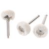 10Pcs/Set Dental Polishing Wheel Wool Cotton Polishing Pad Brushes Rotary Tools