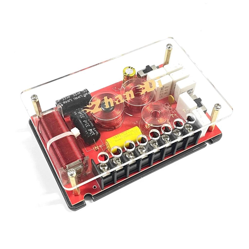 ZhanDi Sound Quality Improvement 3-Way Passive Crossover, Set of 2, with Selector Switch, D301